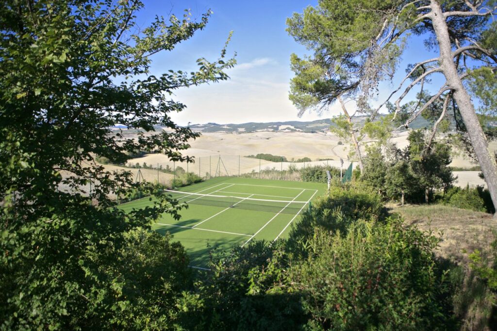 Tennis court at the Prime Residence