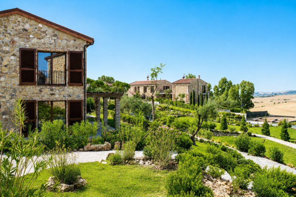 Landscaped gardens